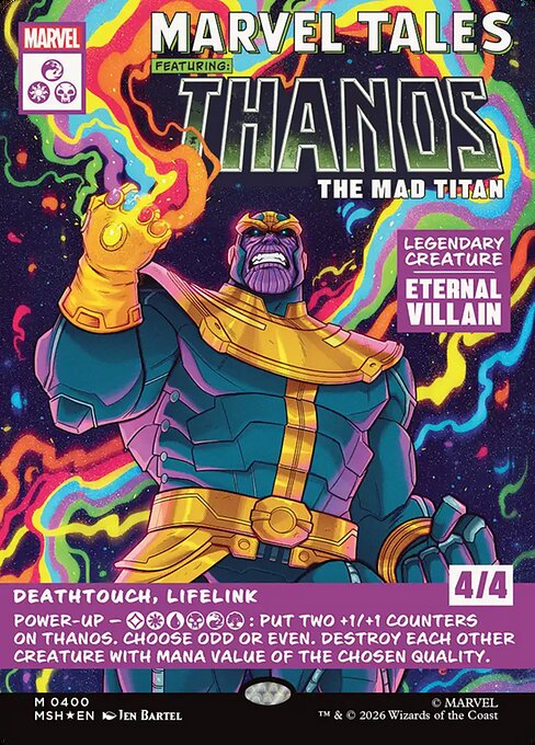Thanos, the Mad Titan (MSH 400)