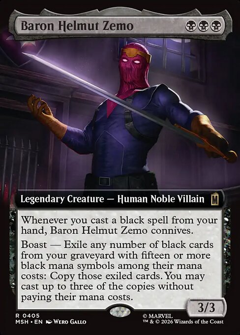Baron Helmut Zemo (MSH 405)