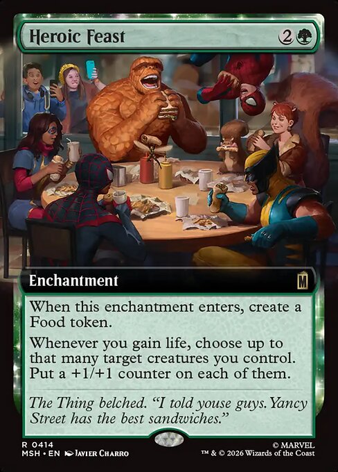 Heroic Feast (MSH 414)