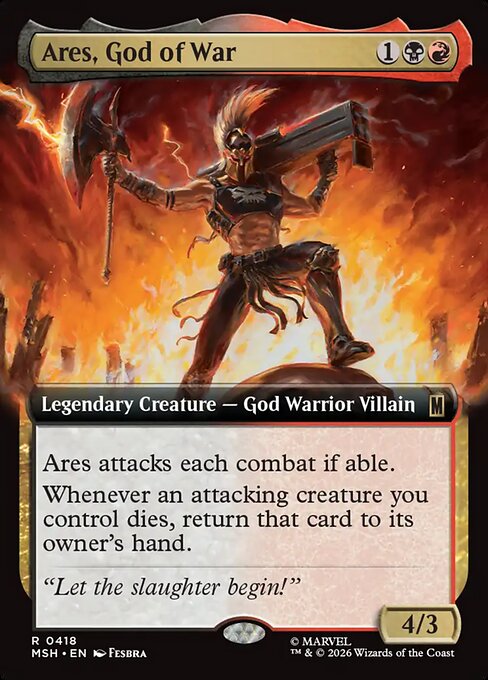 Ares, God of War (MSH 418)