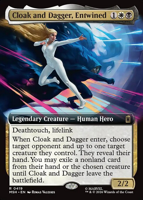 Cloak and Dagger, Entwined (MSH 419)