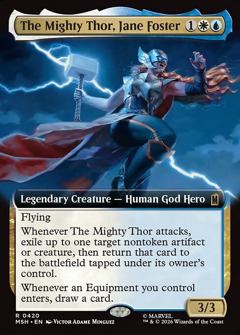 The Mighty Thor, Jane Foster (MSH 420)
