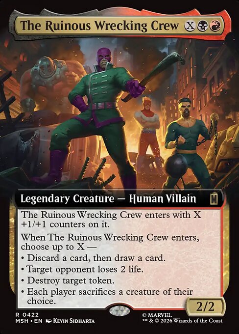 The Ruinous Wrecking Crew (MSH 422)