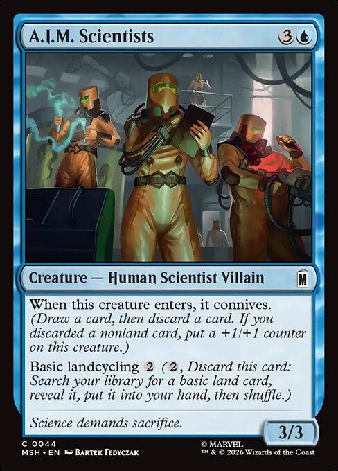 A.I.M. Scientists (MSH 44)