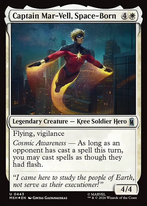 Captain Mar-Vell, Space-Born (MSH 443)