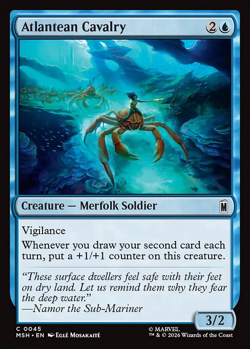 Atlantean Cavalry (MSH 45)