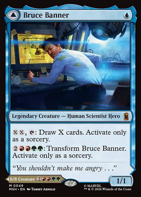 Bruce Banner // The Incredible Hulk (MSH 49)