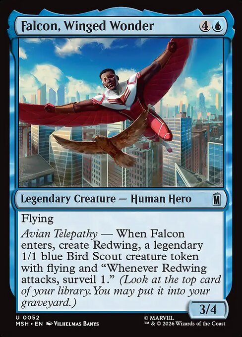 Falcon, Winged Wonder (MSH 52)