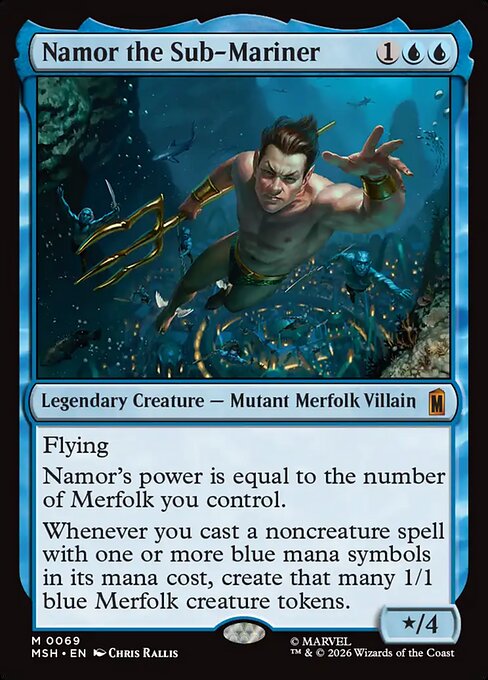 Namor the Sub-Mariner (MSH 69)