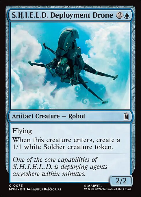 S.H.I.E.L.D. Deployment Drone (MSH 73)