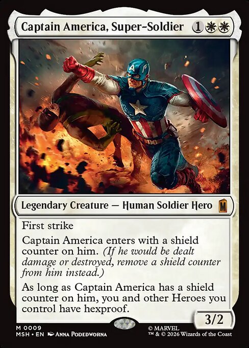 Captain America, Super-Soldier (MSH 9)