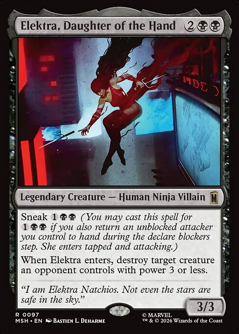 Elektra, Daughter of the Hand (MSH 97)