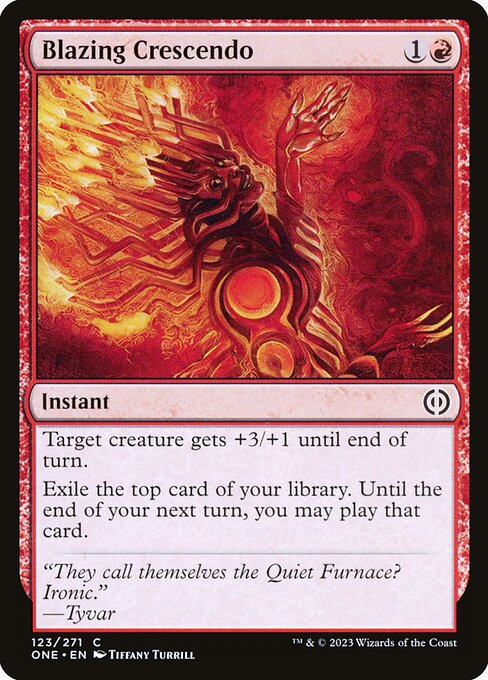 Blazing Crescendo (ONE 123)