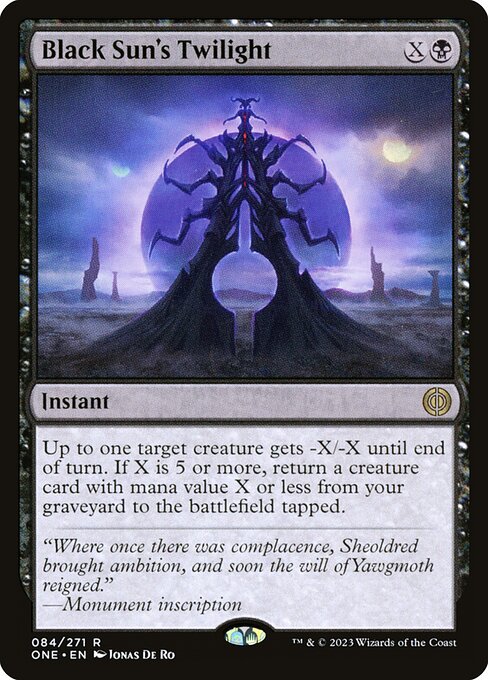 Black Sun's Twilight (ONE 84)