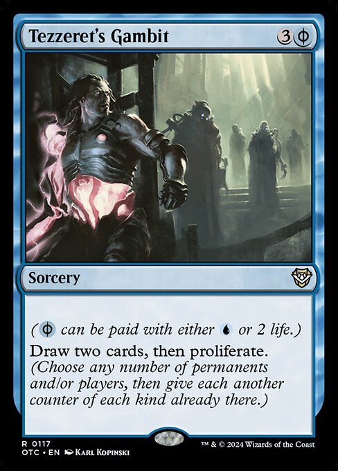 Tezzeret's Gambit (OTC 117)