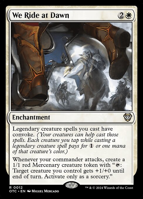 We Ride at Dawn (OTC 12)