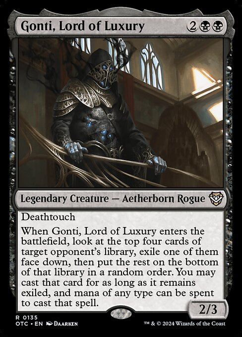 Gonti, Lord of Luxury (OTC 135)