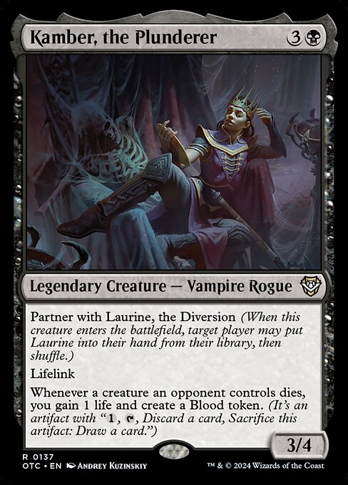 Kamber, the Plunderer (OTC 137)
