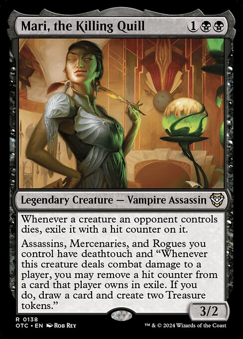 Mari, the Killing Quill (OTC 138)