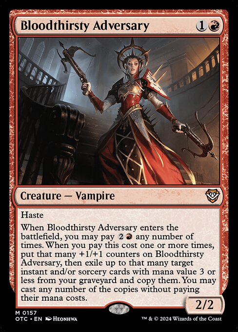 Bloodthirsty Adversary (OTC 157)