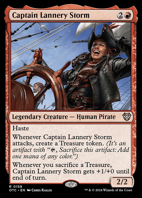 Captain Lannery Storm (OTC 158)
