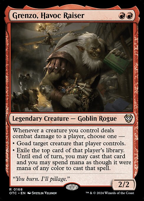 Grenzo, Havoc Raiser (OTC 168)