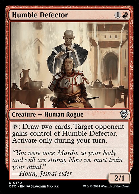 Humble Defector (OTC 170)