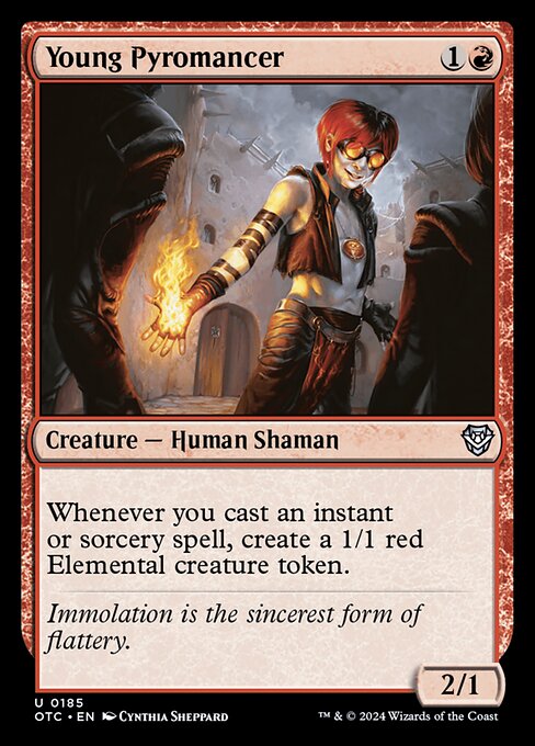 Young Pyromancer (OTC 185)