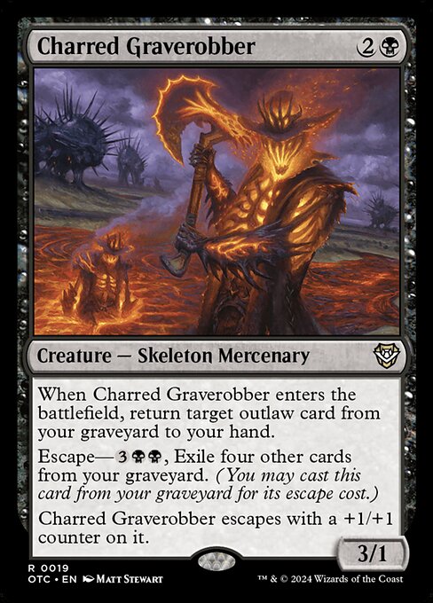 Charred Graverobber (OTC 19)