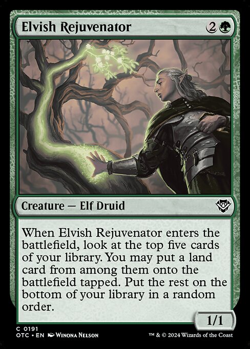 Elvish Rejuvenator (OTC 191)