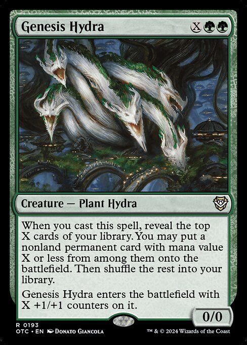 Genesis Hydra (OTC 193)