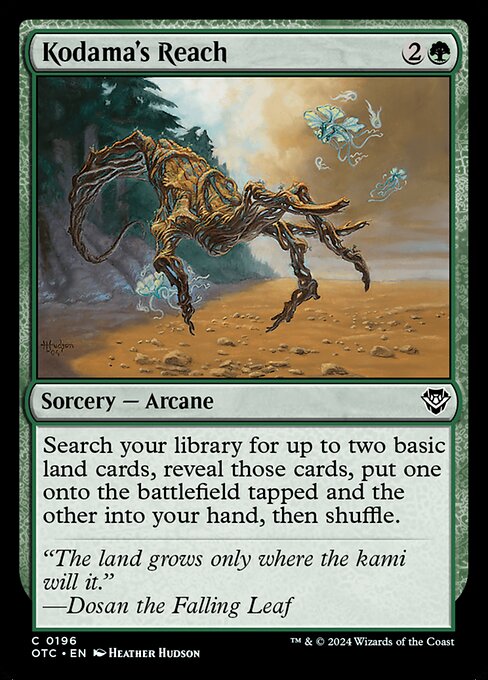Kodama's Reach (OTC 196)