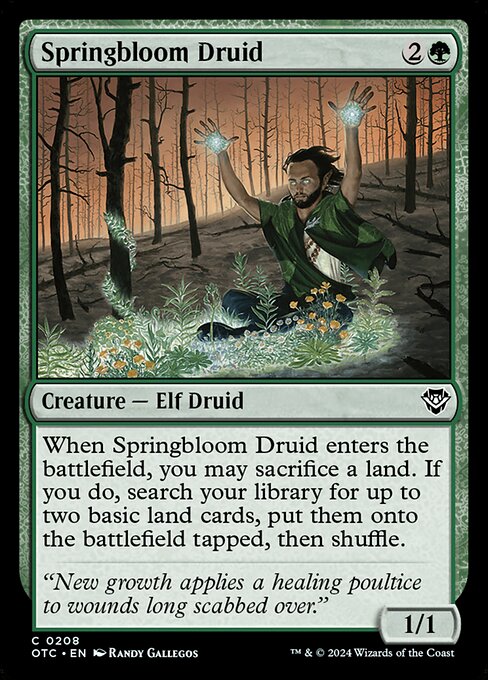 Springbloom Druid (OTC 208)