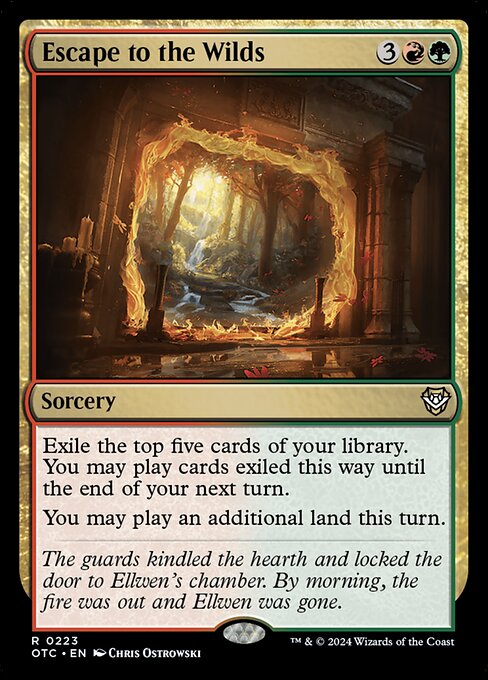 Escape to the Wilds (OTC 223)