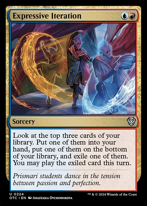 Expressive Iteration (OTC 224)