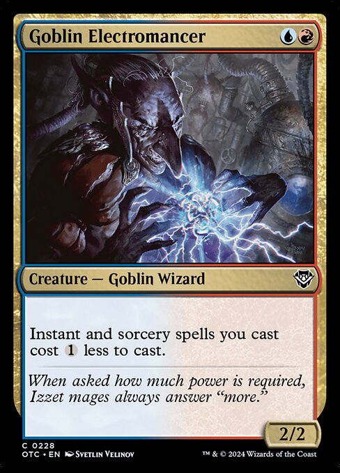 Goblin Electromancer (OTC 228)