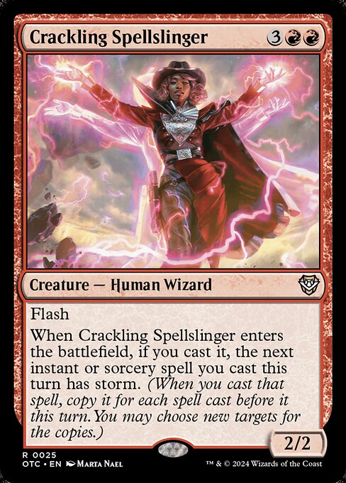 Crackling Spellslinger (OTC 25)