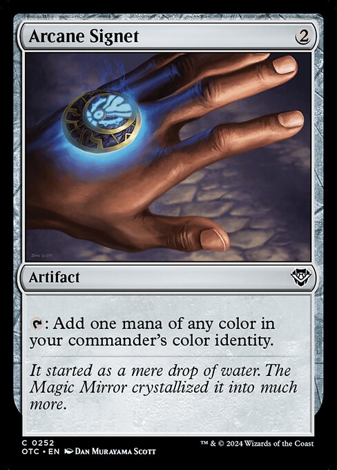 Arcane Signet (OTC 252)