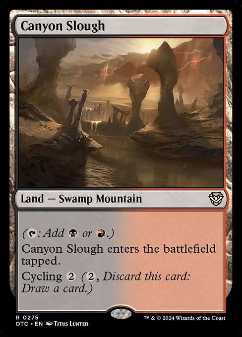 Canyon Slough (OTC 275)