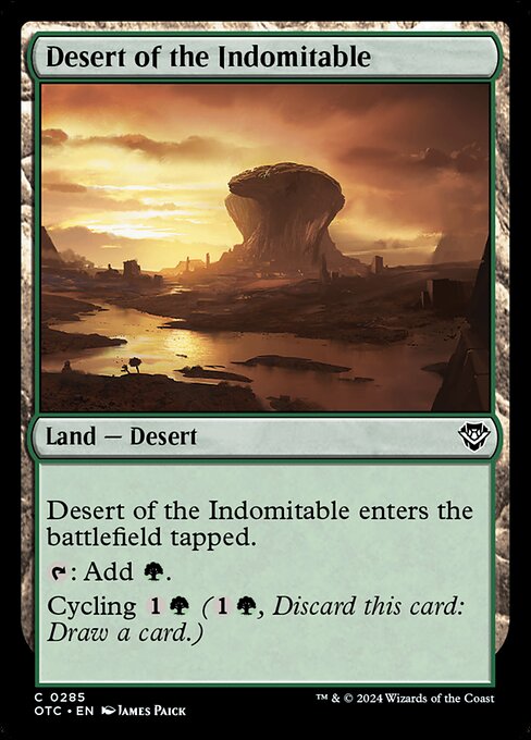Desert of the Indomitable (OTC 285)