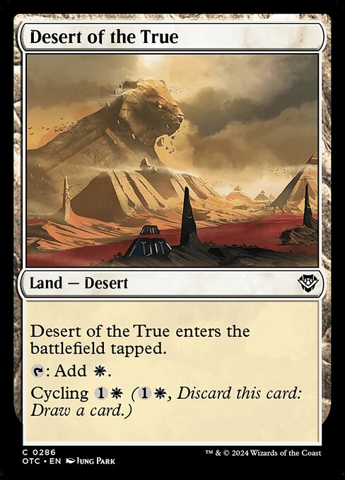 Desert of the True (OTC 286)
