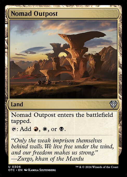 Nomad Outpost (OTC 306)