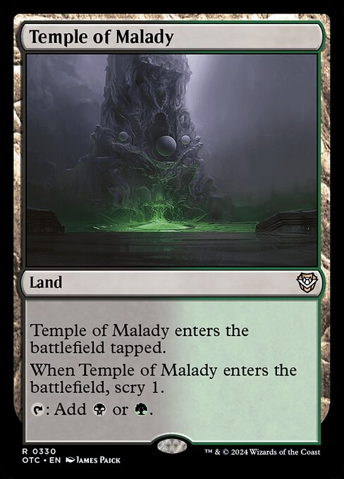 Temple of Malady (OTC 330)