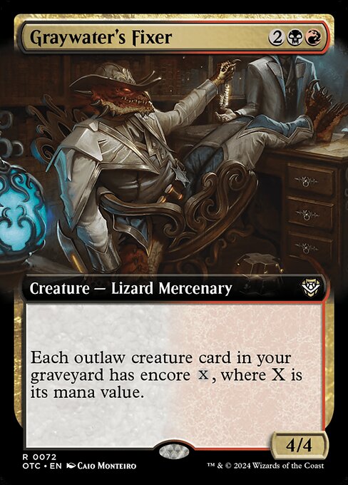 Graywater's Fixer (OTC 72)