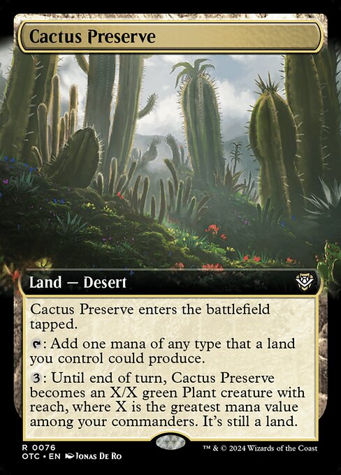Cactus Preserve (OTC 76)
