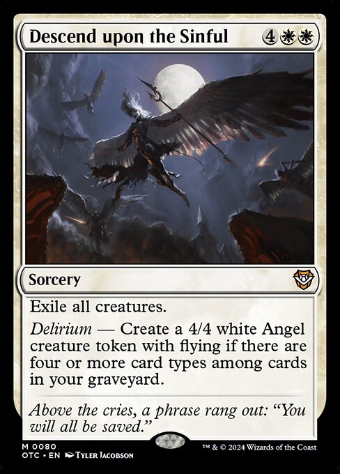 Descend upon the Sinful (OTC 80)