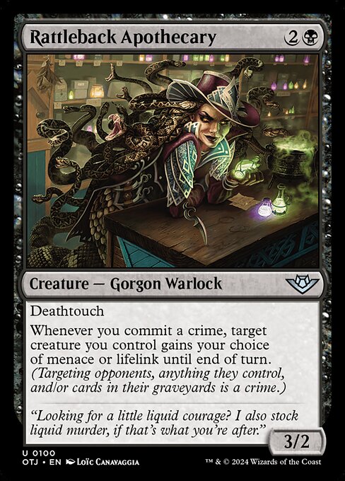 Rattleback Apothecary (OTJ 100)