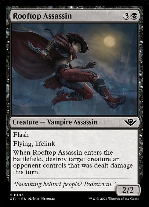 Rooftop Assassin (OTJ 103)