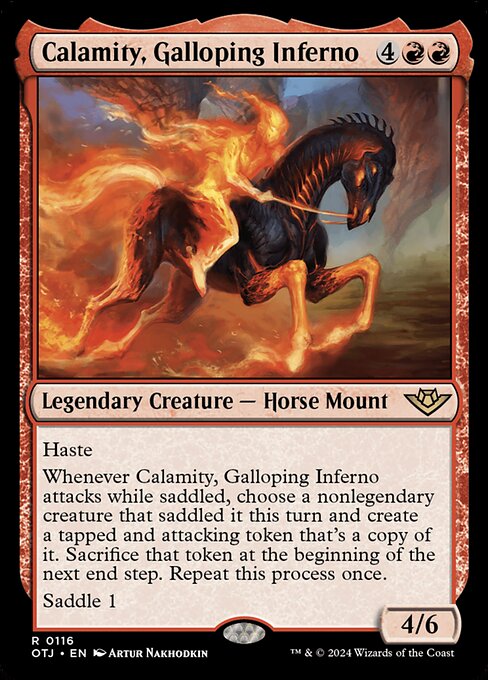 Calamity, Galloping Inferno (OTJ 116)