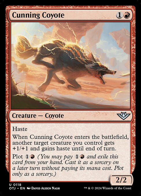 Cunning Coyote (OTJ 118)